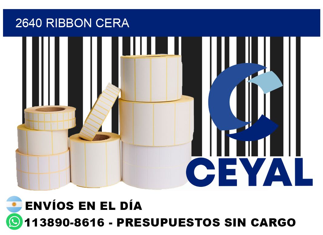2640 ribbon cera