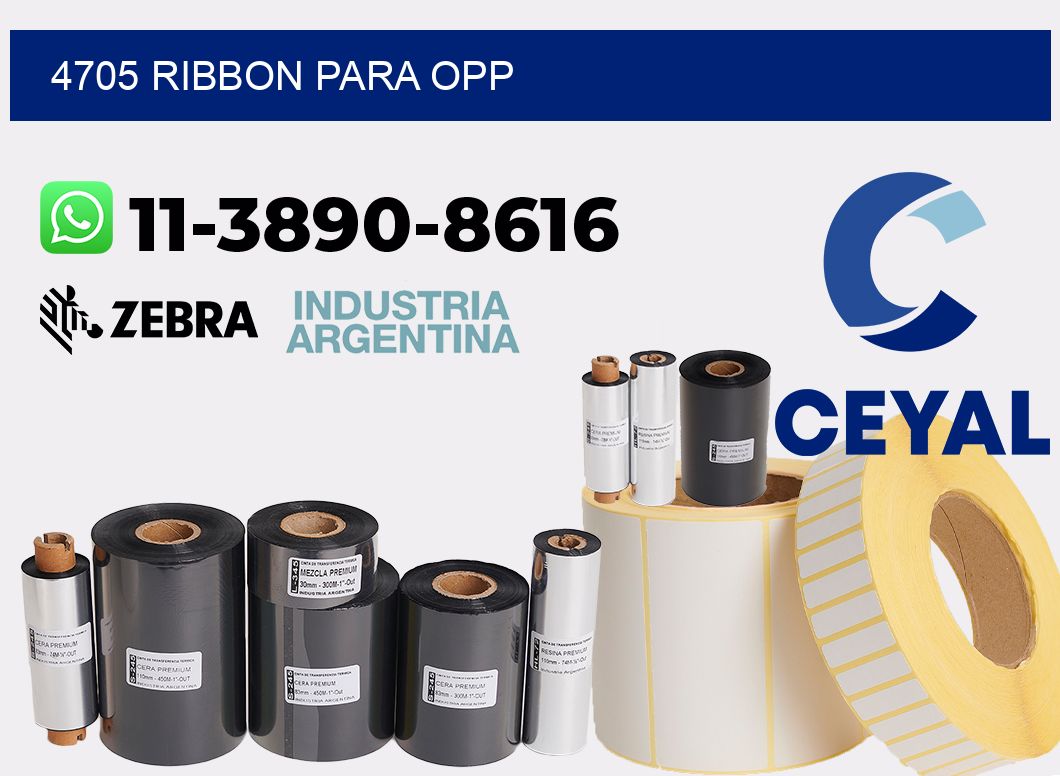 4705 ribbon para opp