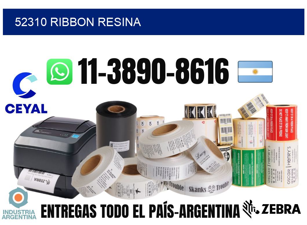 52310 ribbon resina