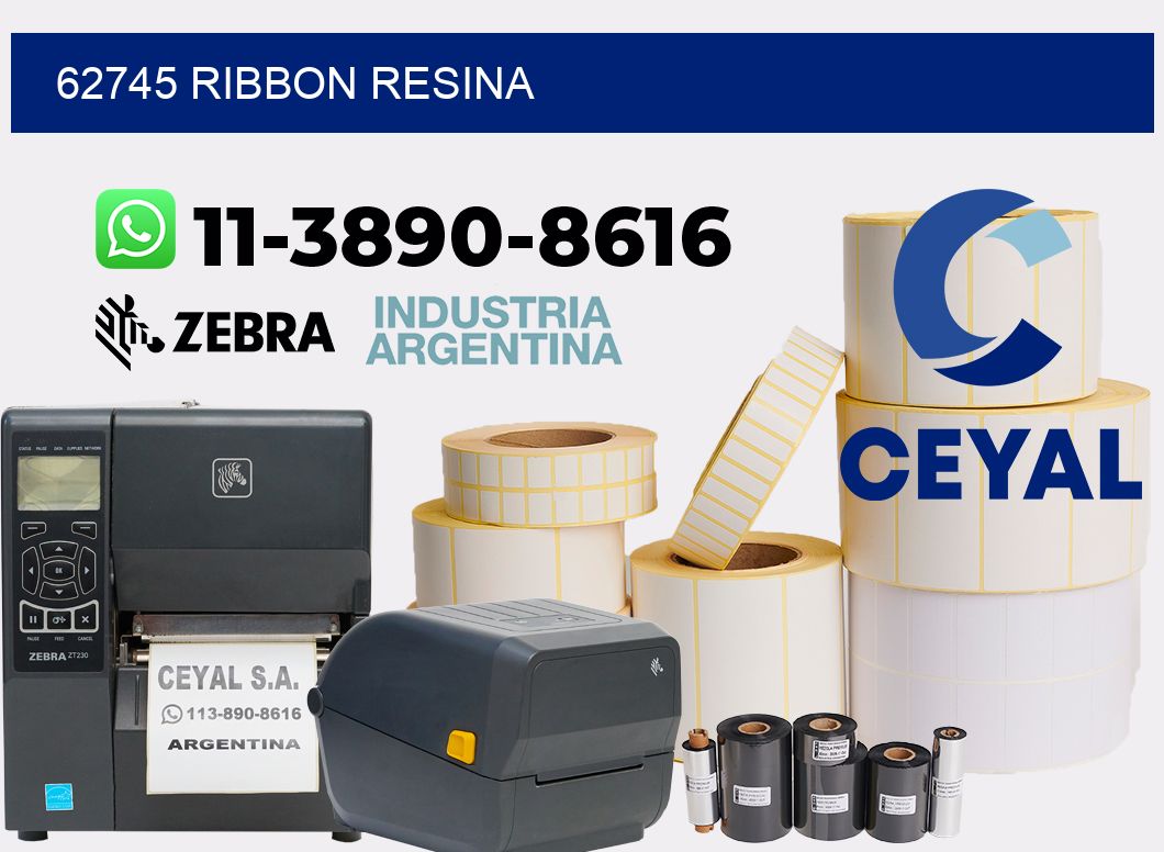 62745 ribbon resina