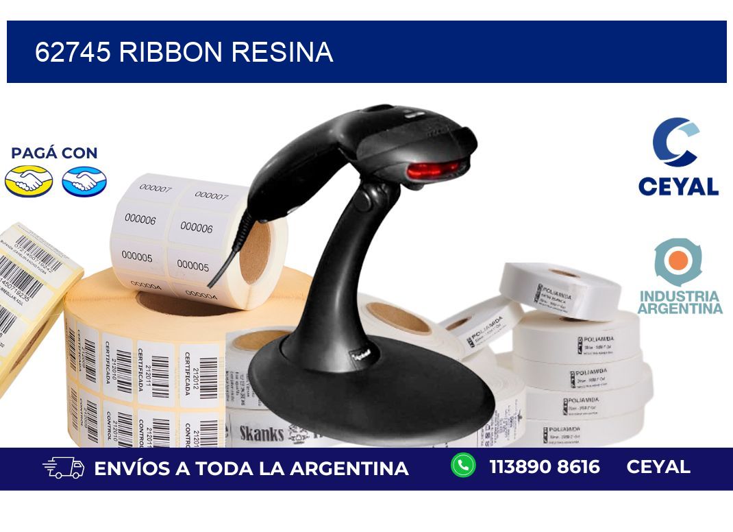 62745 ribbon resina