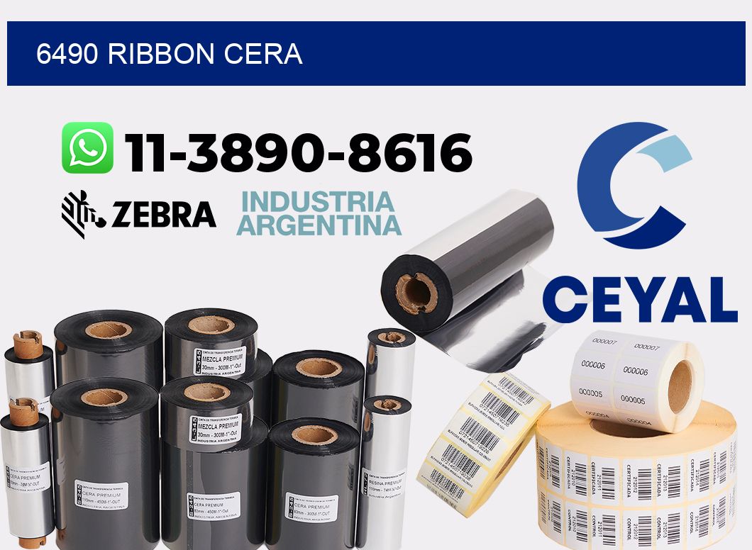 6490 ribbon cera