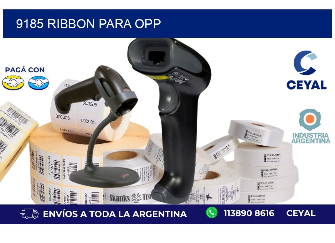 9185 ribbon para opp