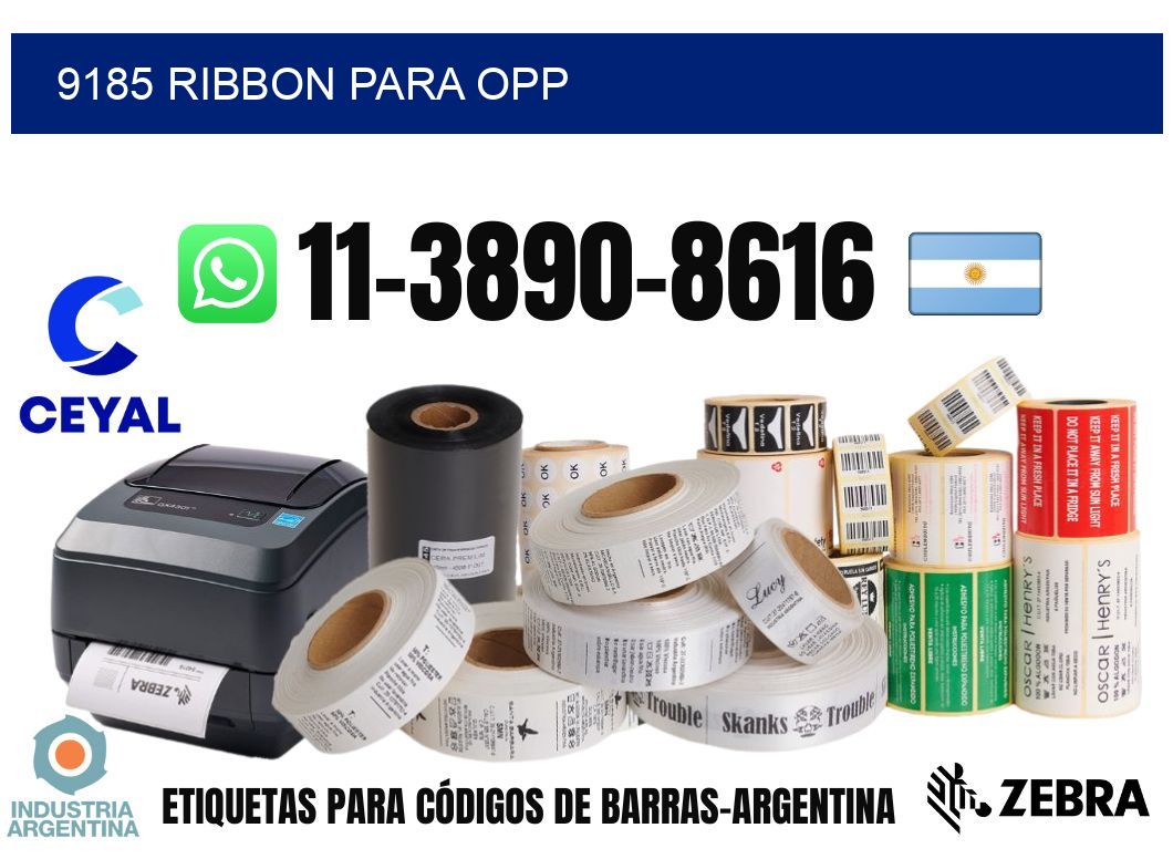 9185 ribbon para opp