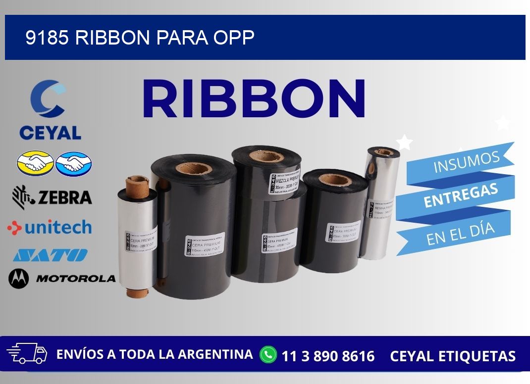 9185 ribbon para opp
