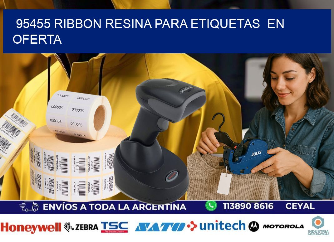 95455 ribbon resina para etiquetas  en oferta