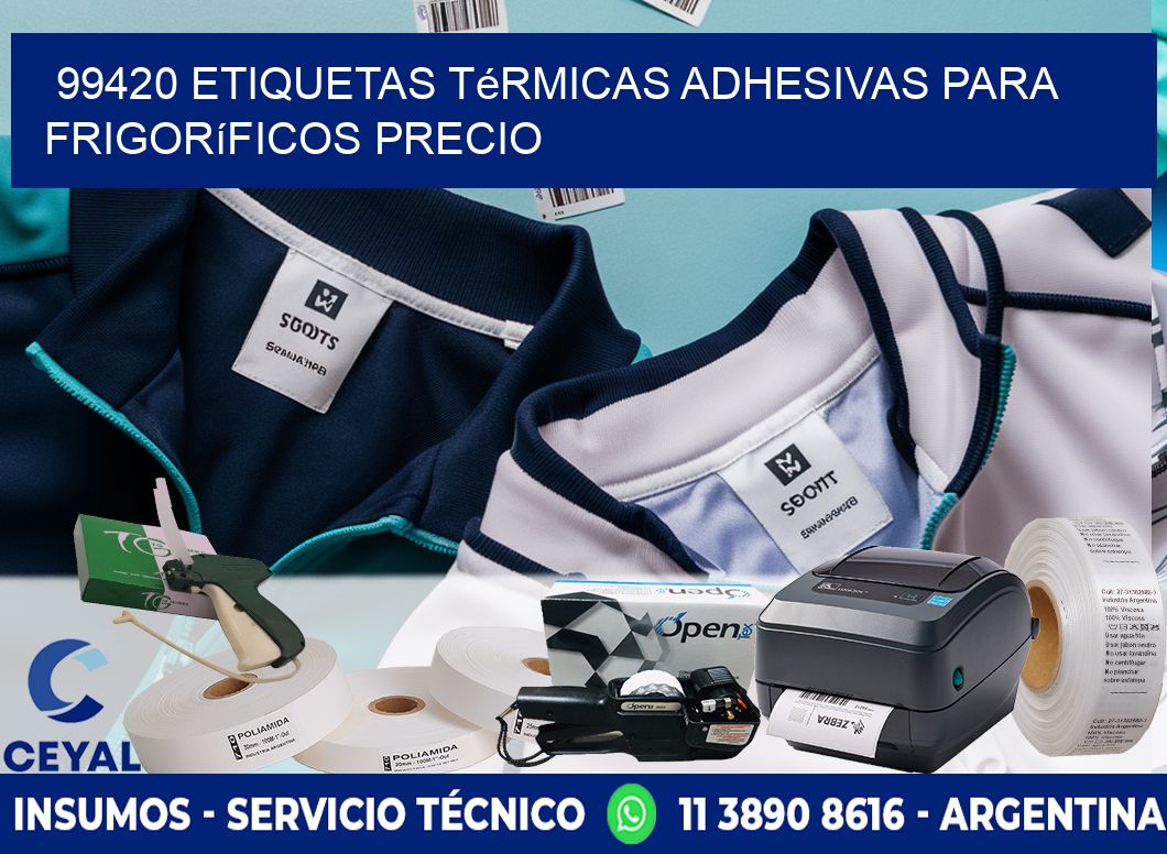 99420 etiquetas térmicas adhesivas para frigoríficos precio