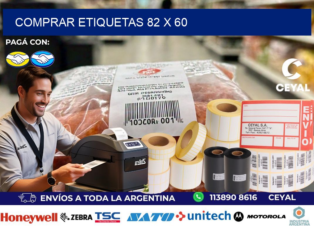 comprar etiquetas 82 x 60