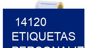 14120 etiquetas personalizadas