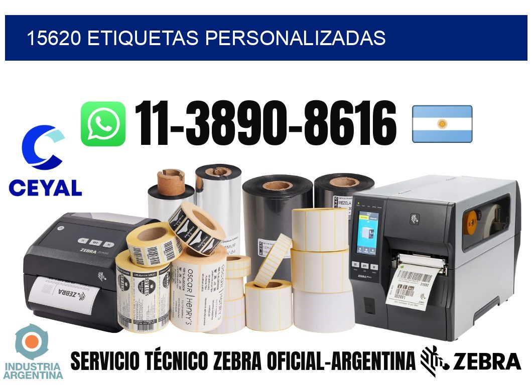 15620 etiquetas personalizadas