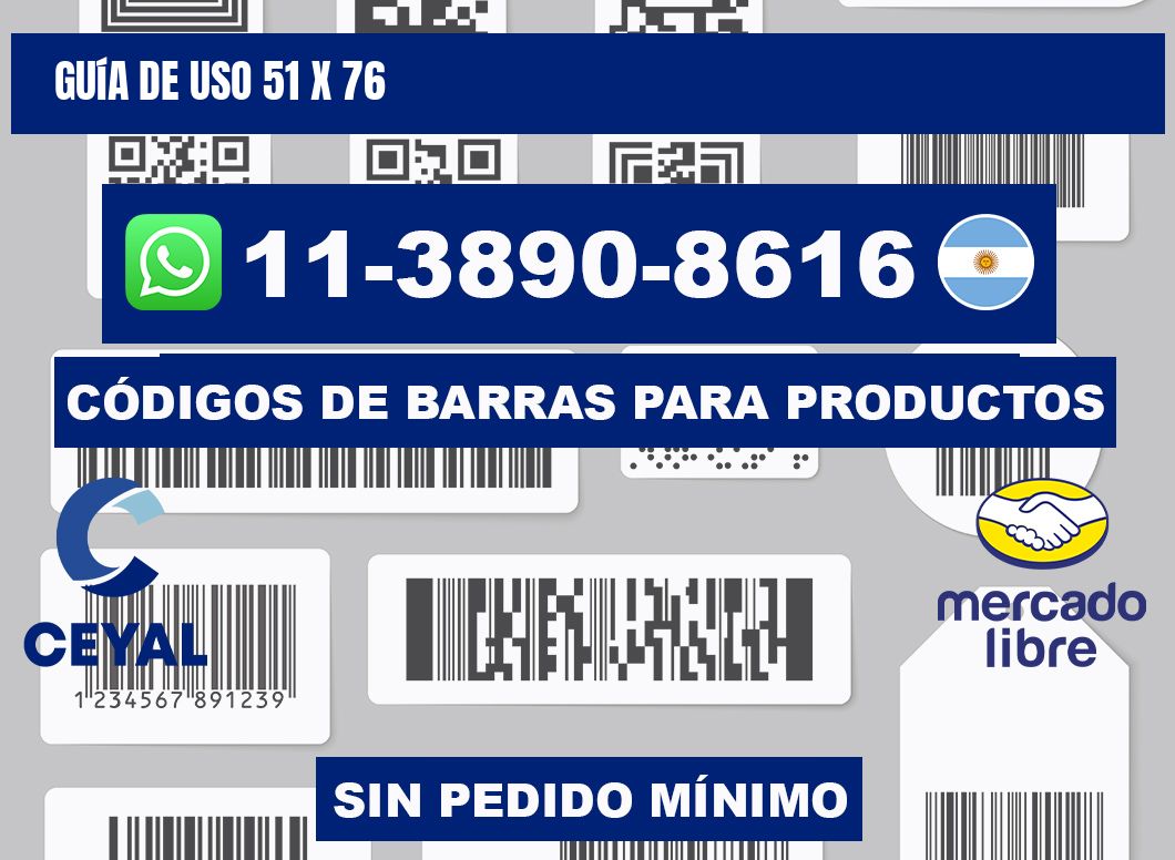 Guía de uso 51 x 76