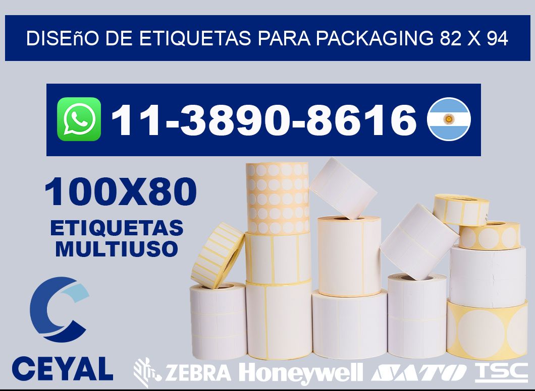 diseño de etiquetas para packaging 82 x 94