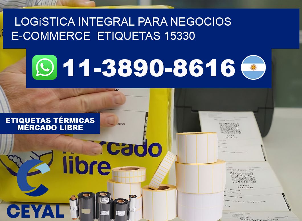 Logística integral para negocios e-commerce  etiquetas 15330