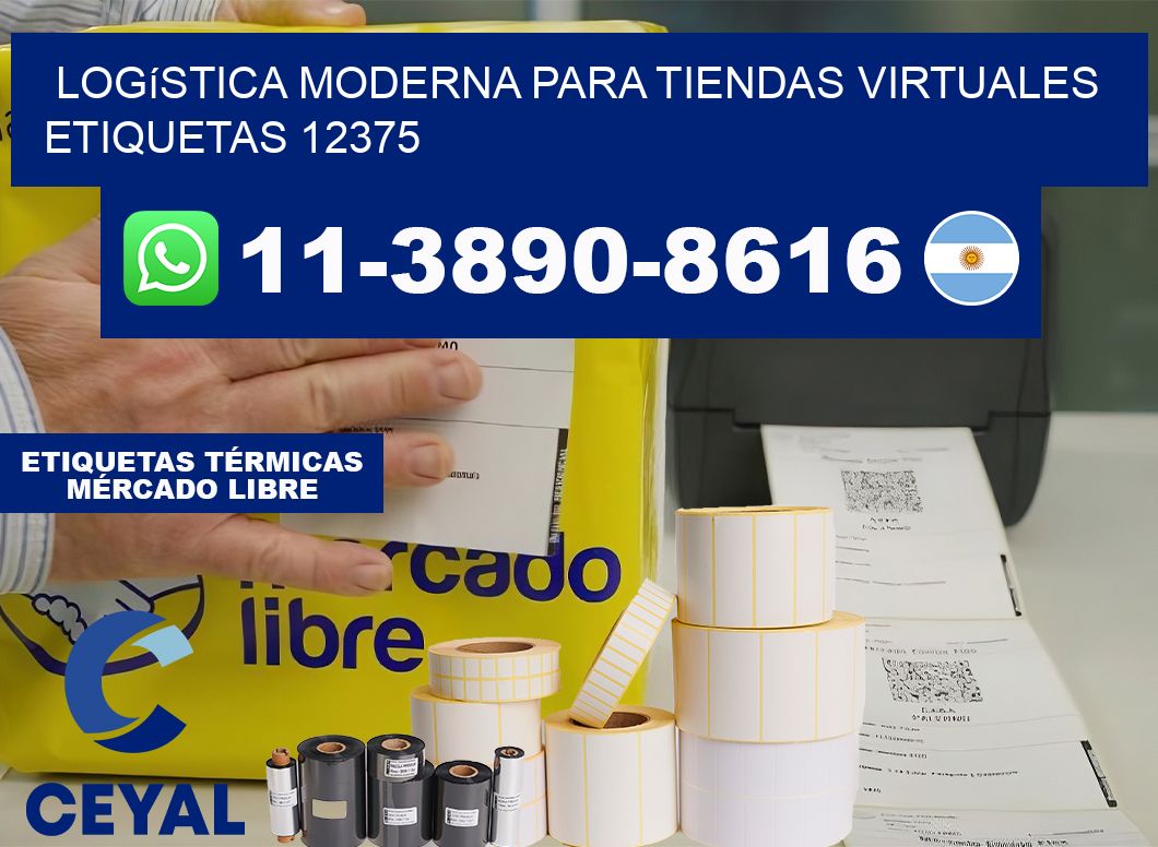 Logística moderna para tiendas virtuales  etiquetas 12375