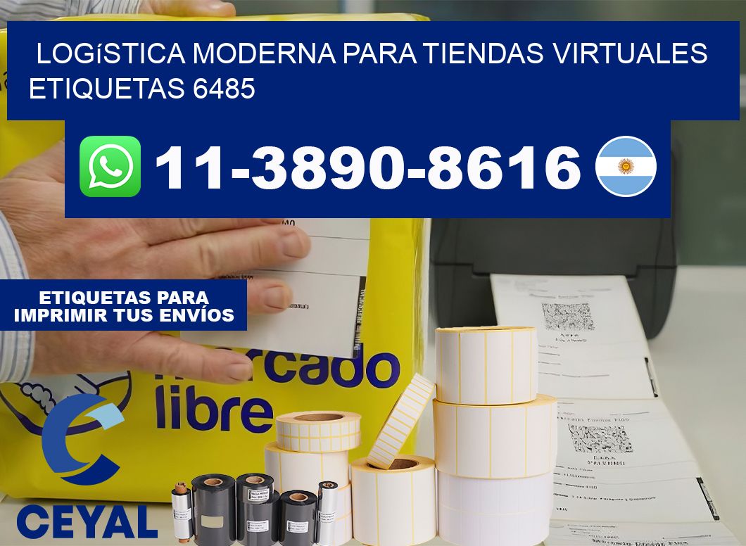 Logística moderna para tiendas virtuales  etiquetas 6485