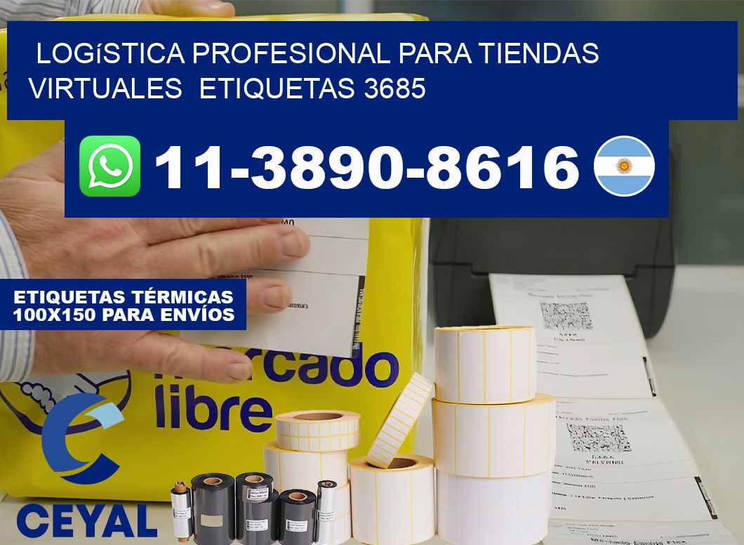 Logística profesional para tiendas virtuales  etiquetas 3685