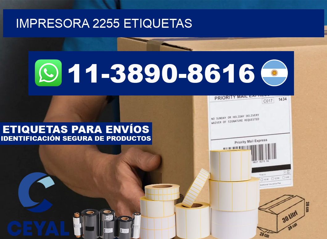 impresora 2255 etiquetas