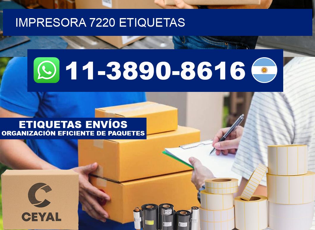 impresora 7220 etiquetas