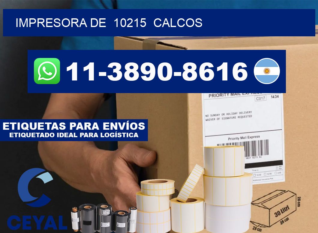 impresora de  10215  calcos