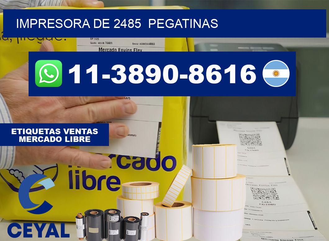 impresora de 2485  pegatinas