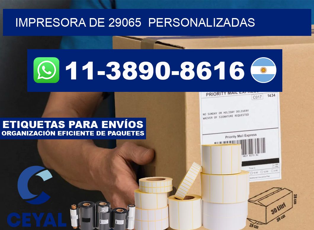 impresora de 29065  personalizadas