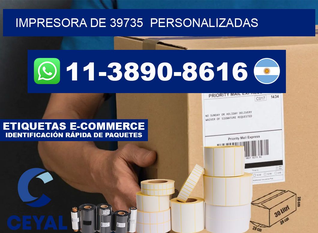 impresora de 39735  personalizadas