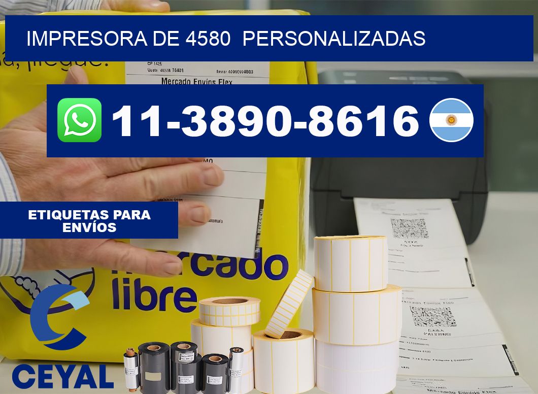 impresora de 4580 personalizadas