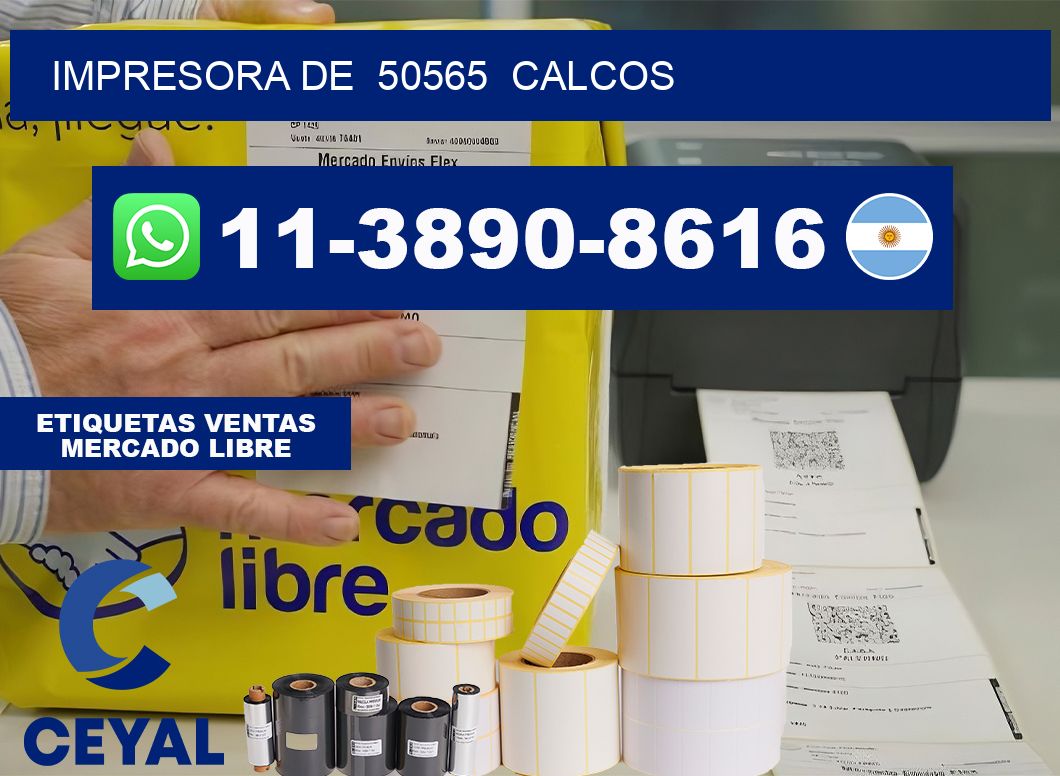 impresora de 50565 calcos