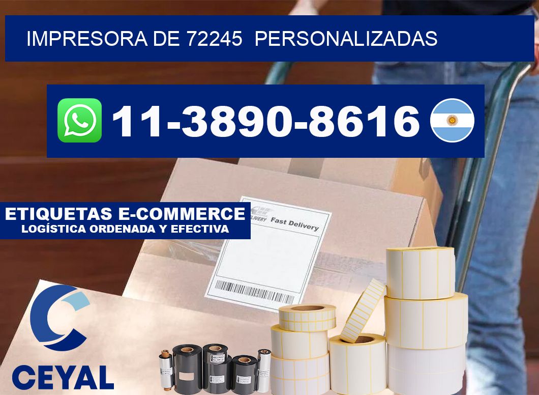 impresora de 72245  personalizadas