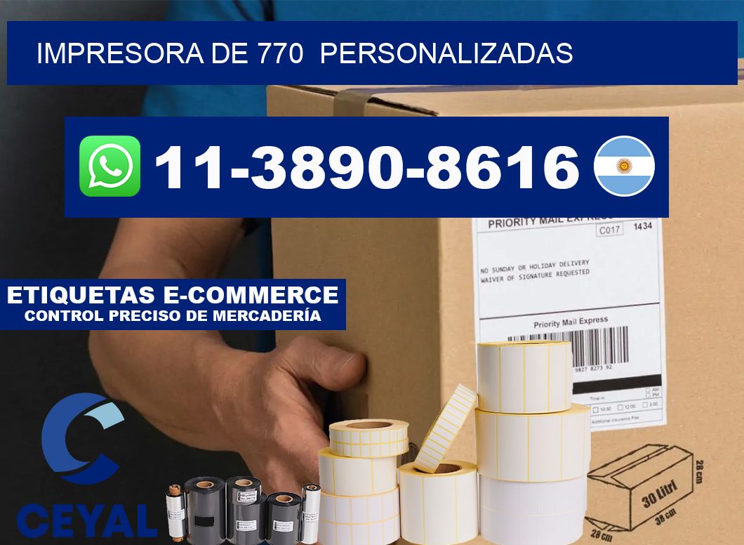 impresora de 770  personalizadas