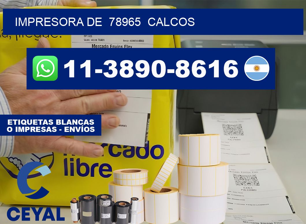 impresora de 78965 calcos