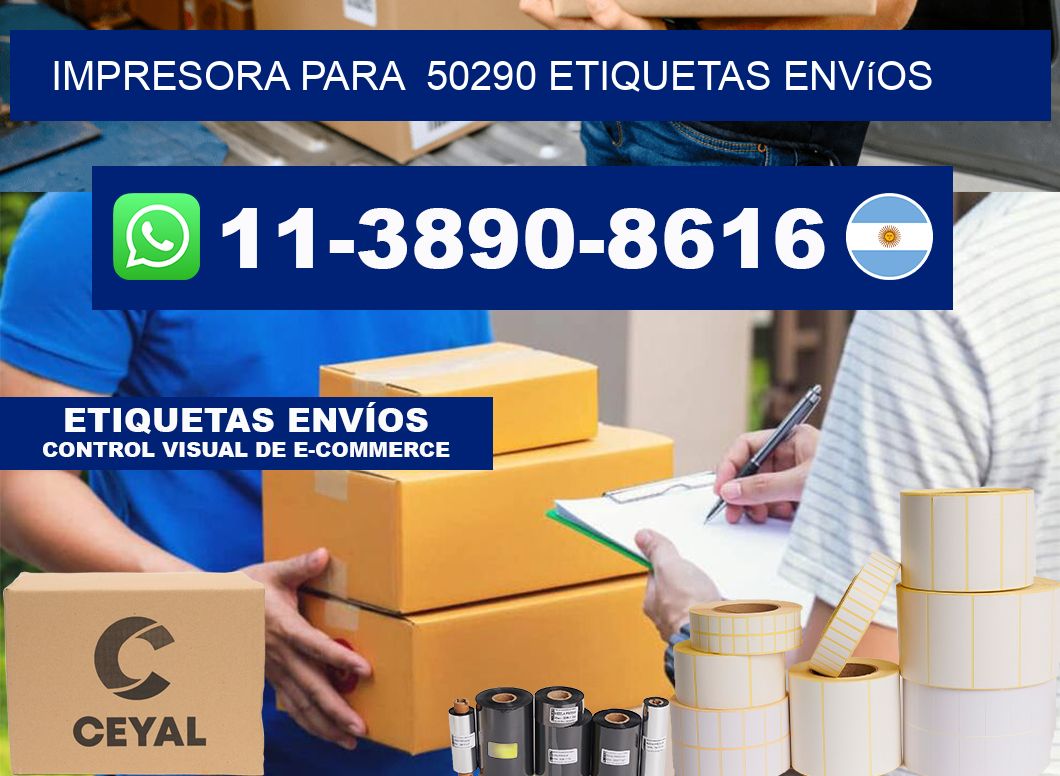 impresora para 50290 etiquetas envíos
