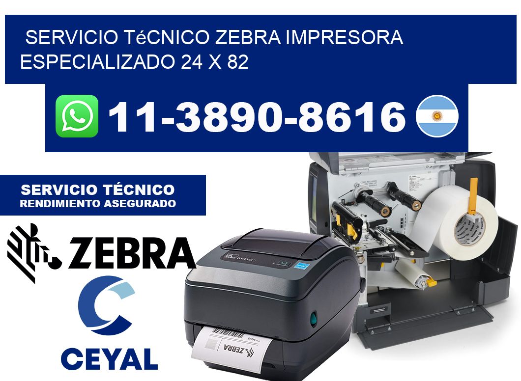 Servicio Técnico Zebra Impresora Especializado 24 x 82