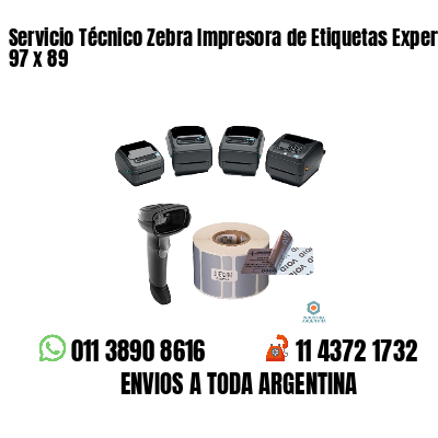 Servicio Técnico Zebra Impresora de Etiquetas Experto 97 x 89