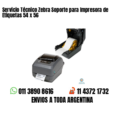 Servicio Técnico Zebra Soporte para Impresora de Etiquetas 54 x 56