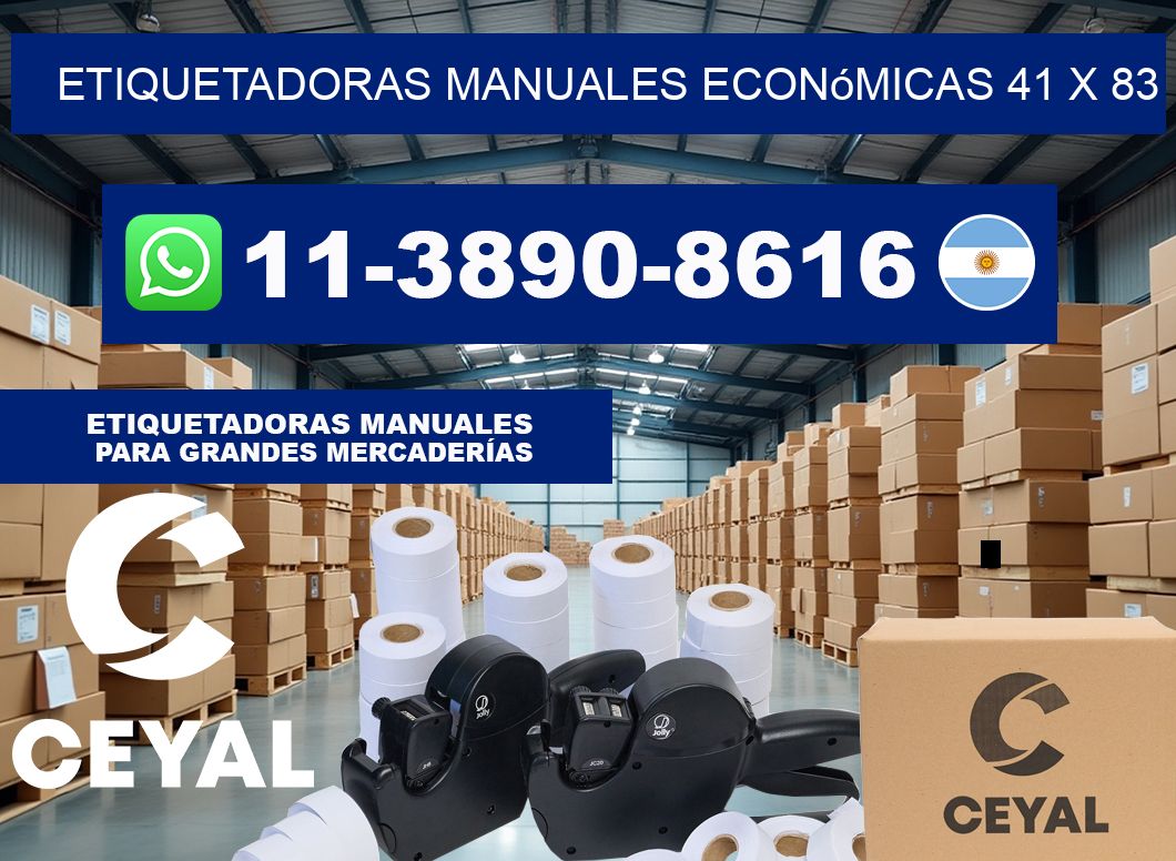 etiquetadoras manuales económicas 41 x 83