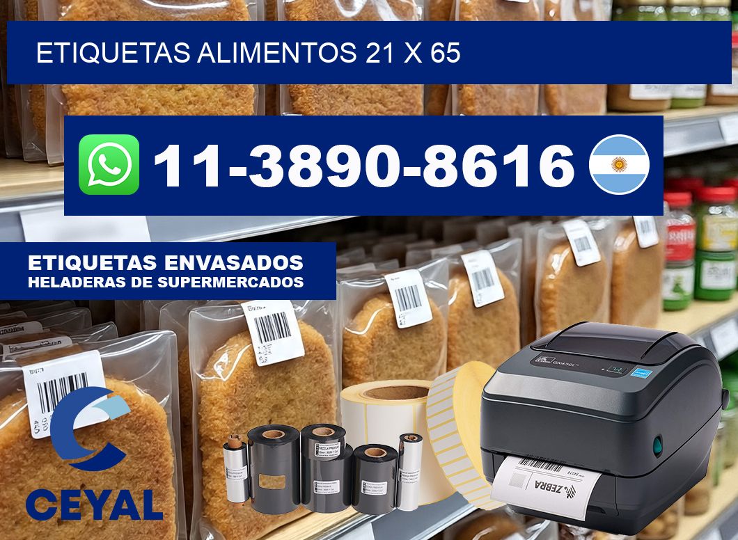 etiquetas alimentos 21 x 65