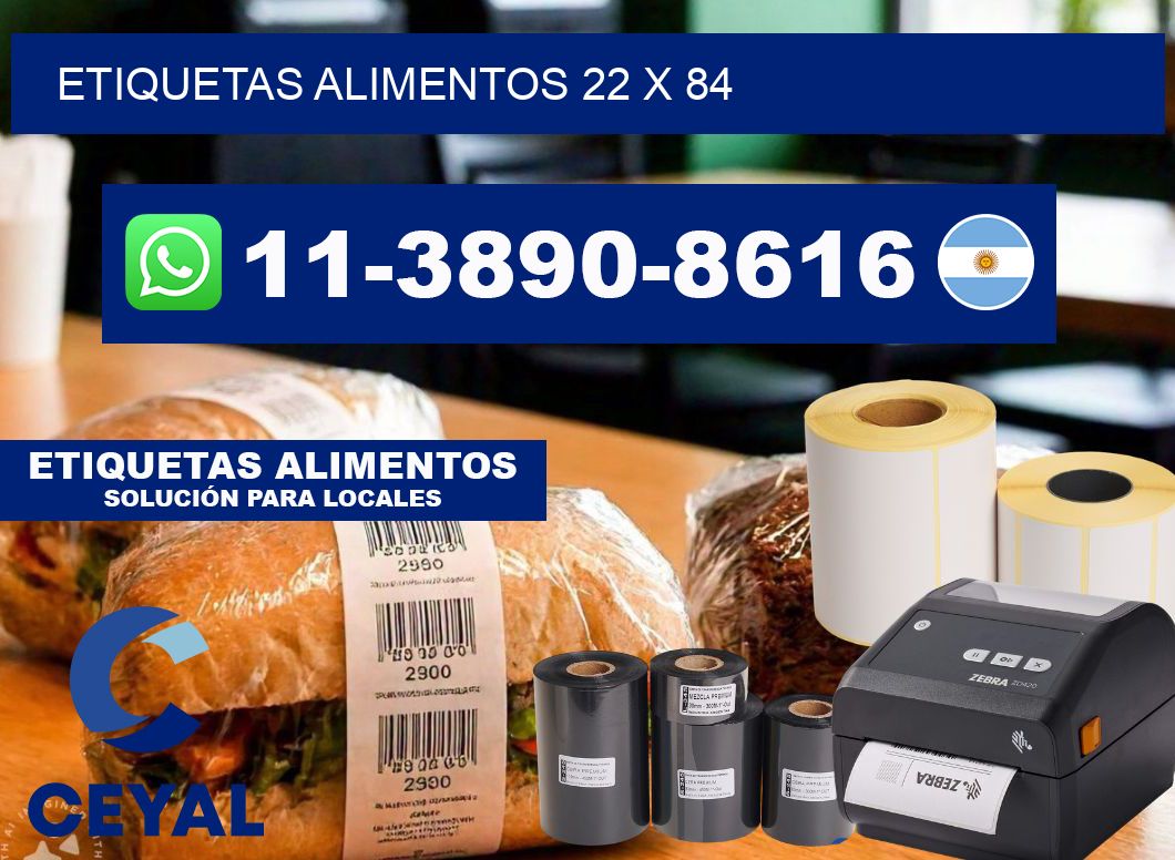 etiquetas alimentos 22 x 84