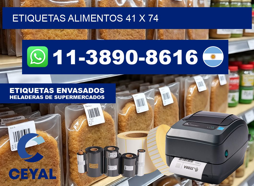 etiquetas alimentos 41 x 74