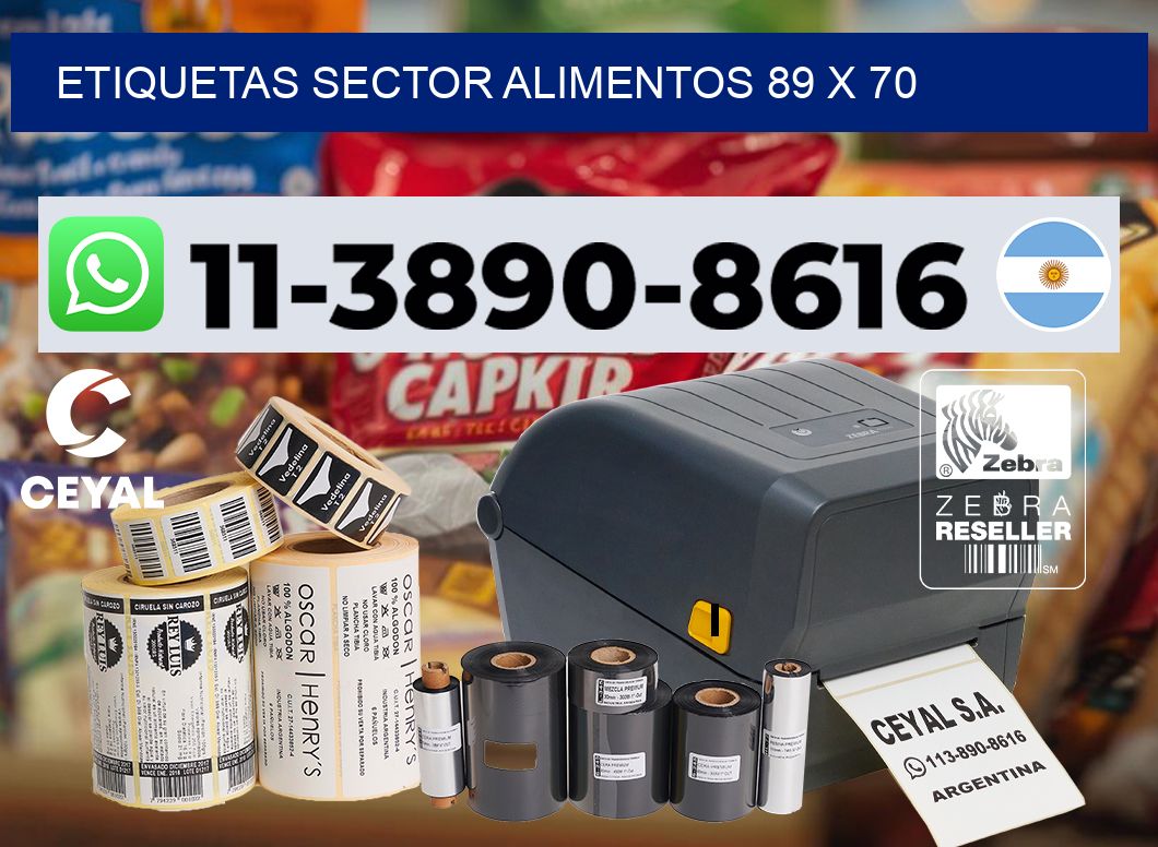 etiquetas sector alimentos 89 x 70