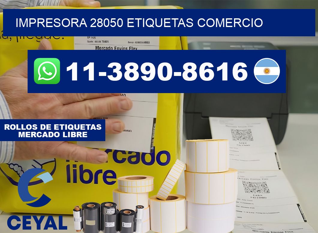 impresora 28050 etiquetas comercio
