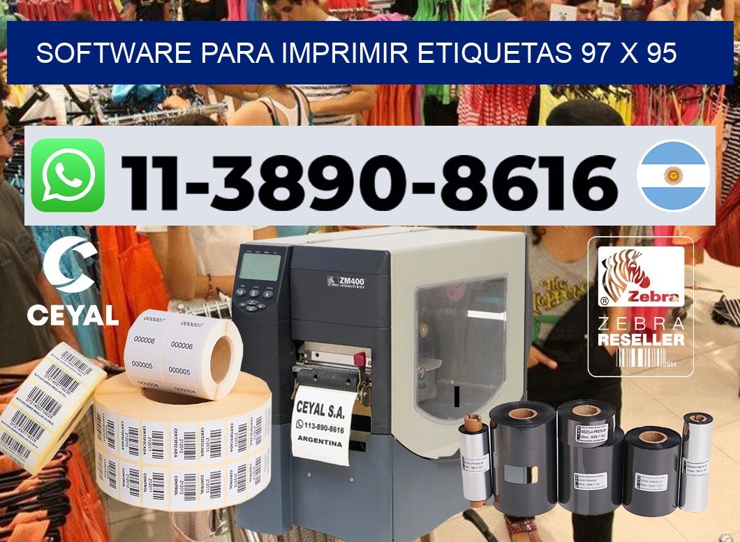 software para imprimir etiquetas 97 x 95