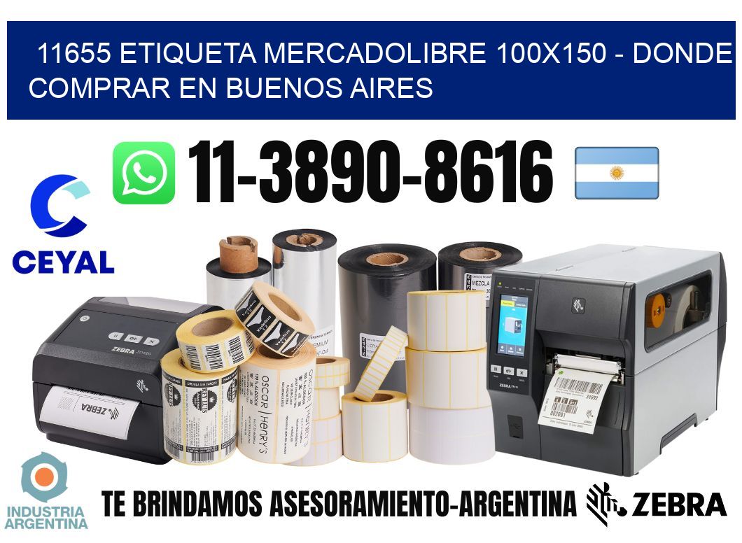 11655 etiqueta MercadoLibre 100x150 - Donde Comprar en Buenos Aires
