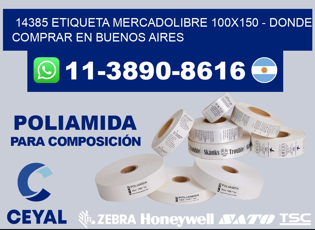 14385 etiqueta MercadoLibre 100x150 - Donde Comprar en Buenos Aires