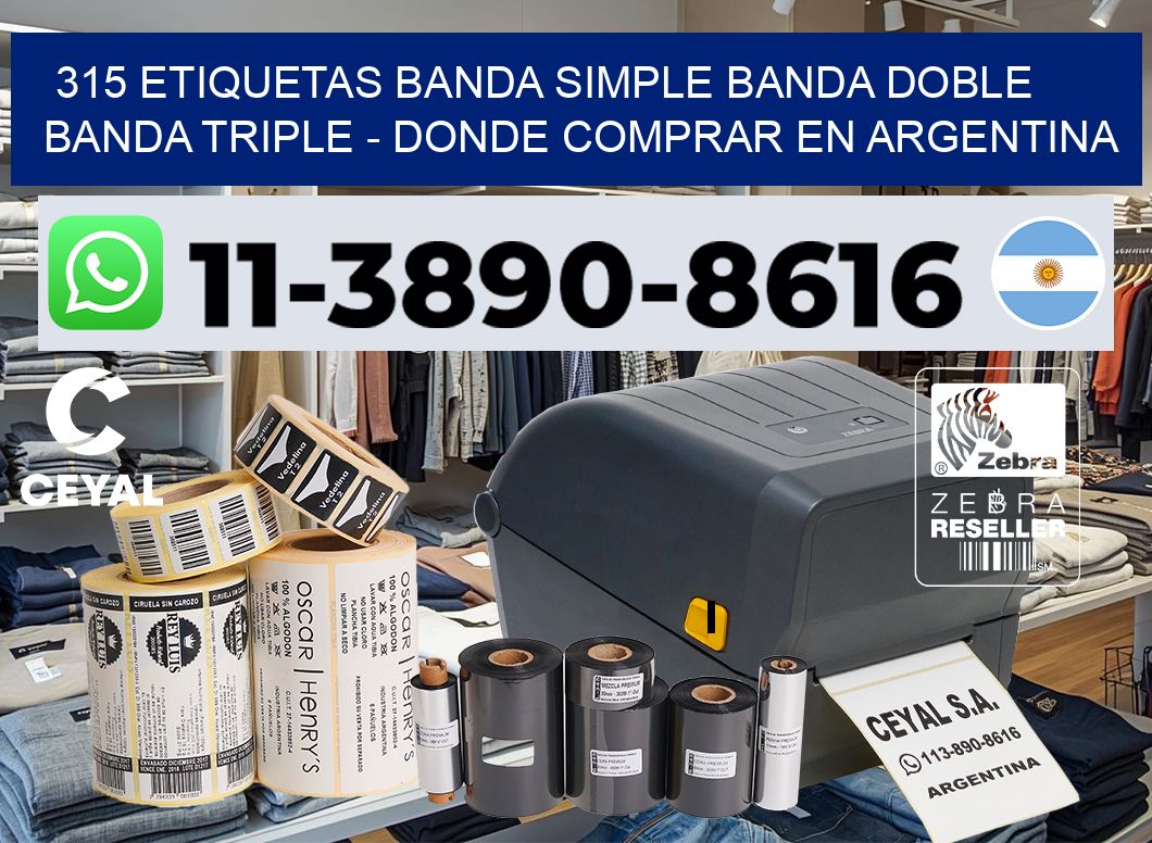 315 etiquetas banda simple banda doble banda triple – Donde Comprar en Argentina