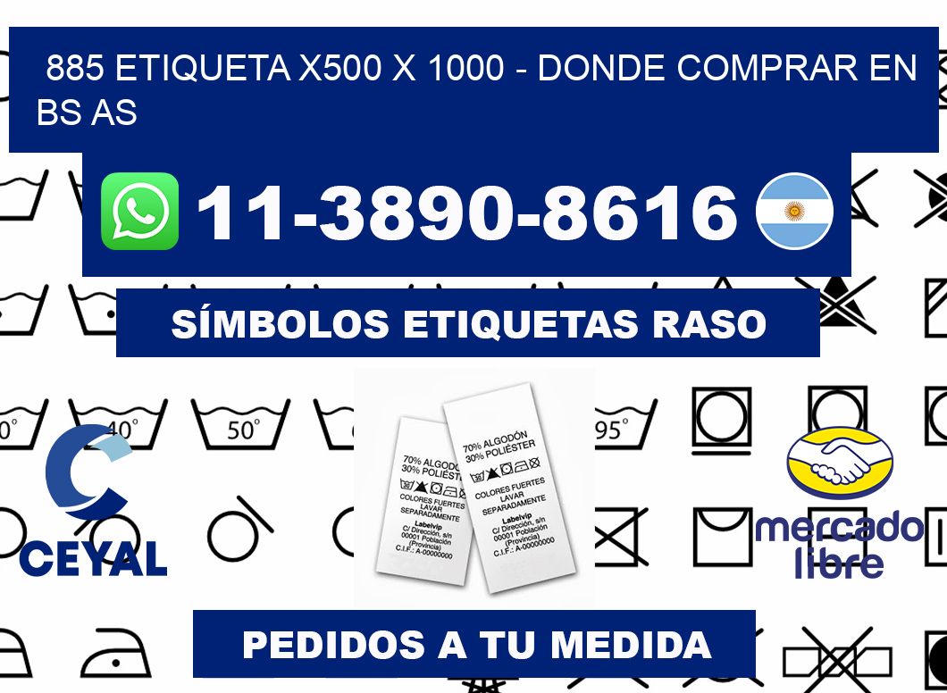 885 etiqueta x500 x 1000 - Donde Comprar en bs as