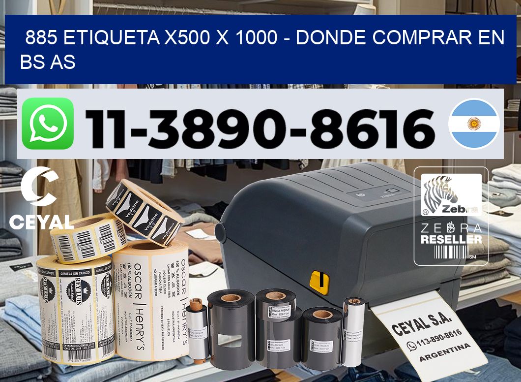 885 etiqueta x500 x 1000 – Donde Comprar en bs as