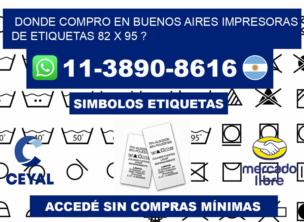 donde compro en buenos aires impresoras de etiquetas 82 x 95 ?