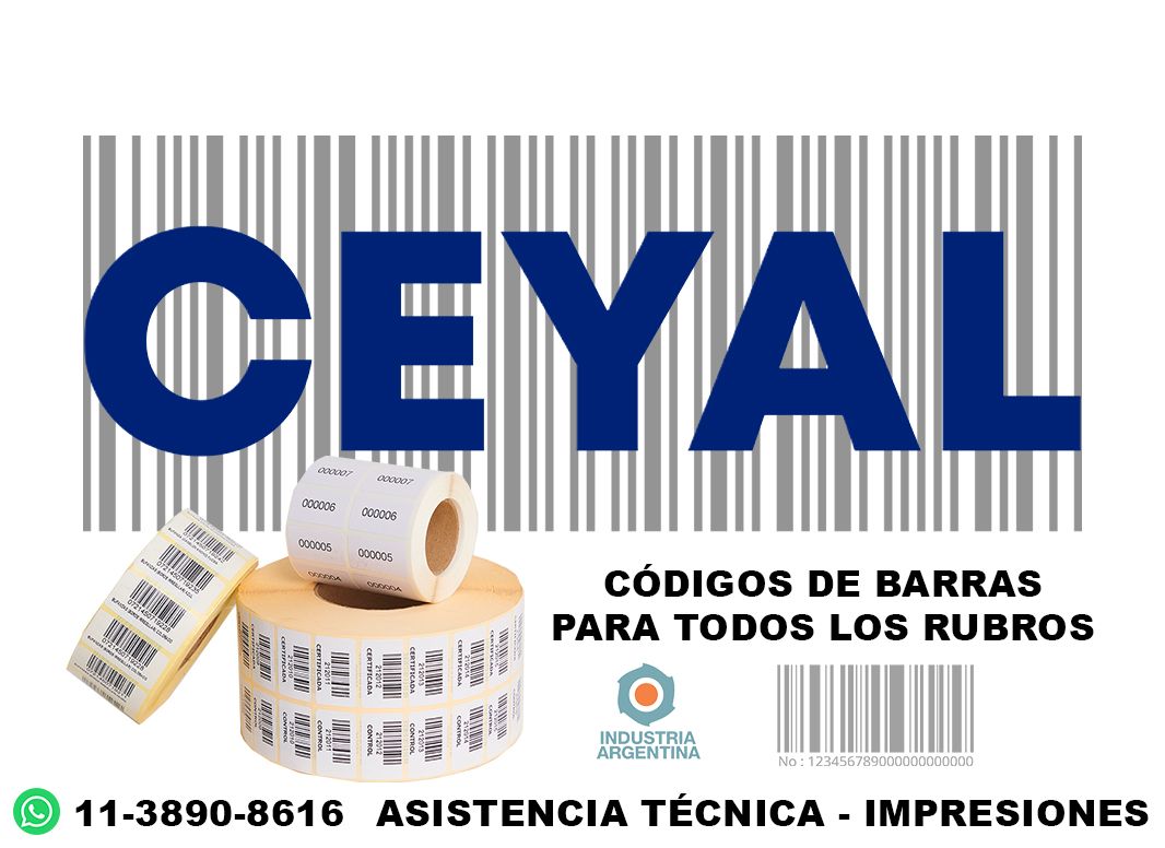 códigos de barra 90 x 83