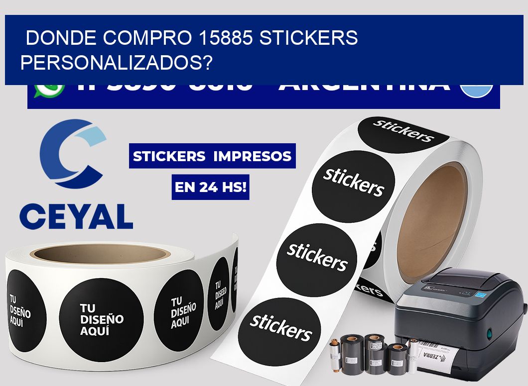 donde compro 15885 stickers personalizados?